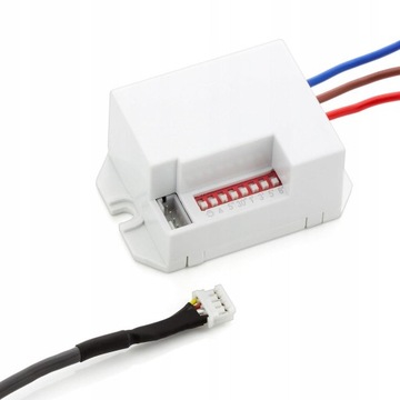 МИНИ-ДАТЧИК ДАТЧИК ДВИЖЕНИЯ 360° СВЕТОДИОДНЫЙ ЗОНД СУМЕРКИ PIR ДАТЧИК 230 В