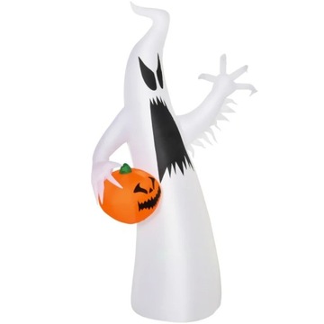 Halloween Samopompujący Duch LED 180 cm