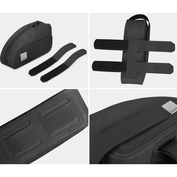 ВЕЛОСИПЕДНАЯ СУМКА SANIT 0,3 Л ДЛЯ РАМЫ НА МОЛНИИ САХО