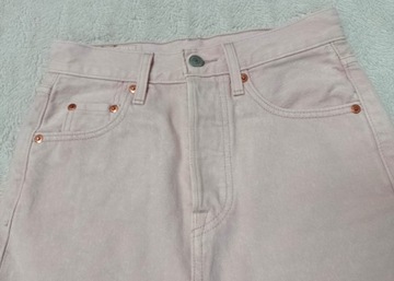 spódnica jeansowa Levi's W24 blado różowa