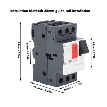 ПЕРЕКЛЮЧАТЕЛЬ МОТОРА 6-10А 50 60ГЦ GV2-ME14C