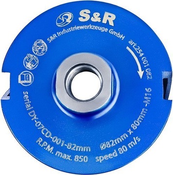 АЛМАЗНАЯ СВЕРЛА КОРОНКА 68Х70 ММ. 4 СЕГМЕНТА