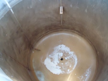 Бак из нержавеющей стали 2000 л, змеевик, нагревательная рубашка.