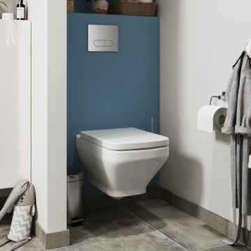 Miska WC wisząca GoodHome Teesta bezkołnierzowa z