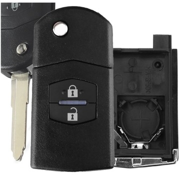 OBUDOWA KLUCZYK PILOT GROT MAZDA 2 3 5 6 CX-7 RX-8 DWU PRZYCISKOWA WERSJA B