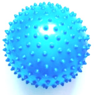 PIŁKA PIŁECZKA GUMOWA ZABAWKA Z KOLCAM JEŻYK 25 cm