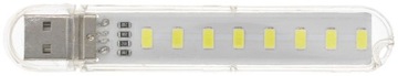 USB-лампа 5 В 8 светодиодов SMD USB для PowerBank Cold