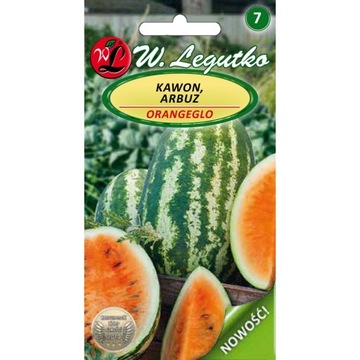 Arbuz, Kawon - Orangeglo - miąższ pomarańczowy