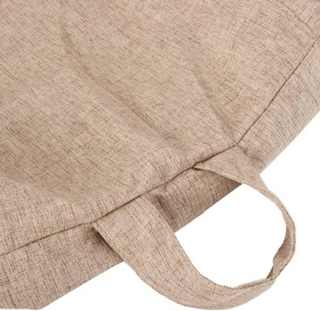 ЧЕХОЛ ДЛЯ СУМКИ-ПУФА СВЕТЛО-КОРИЧНЕВЫЙ 70х80см