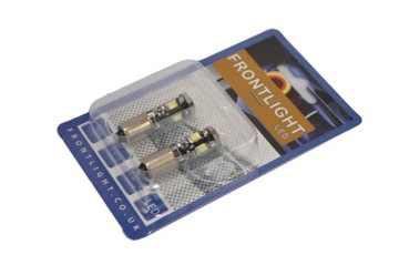 ŻARÓWKA LED H6W BAX9S 1210 SMD CANBUS FRONTLIGHT