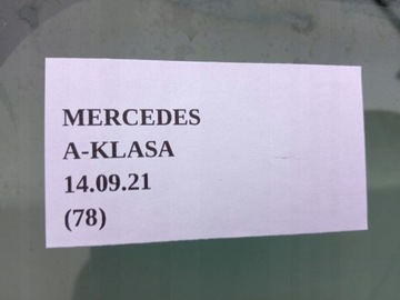 DVEŘE LEVÝ ZADNÍ MERCEDES TŘÍDA A W168