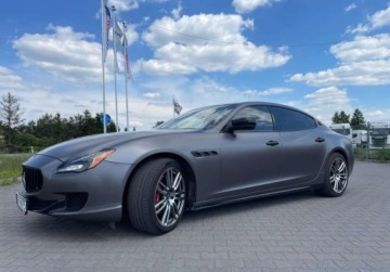 Maserati Quattroporte II S 3.0 V6 410KM 2014 Maserati Quattroporte 2014 Masertati Quattroporte S Q4, 2 kluczyki, po duz, zdjęcie 4