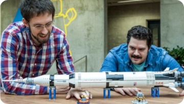 LEGO Ideas NASA Apollo Saturn V 92176 МЕГА-ракета