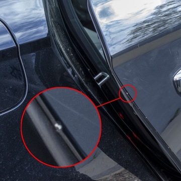 ПРОФИЛЬНАЯ НАКЛАДКА АВТОМОБИЛЬНОЙ ДВЕРИ - ЧЕРНАЯ