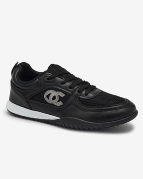 CZARNE SPORTOWE BUTY DAMSKIE BOFIALE 37