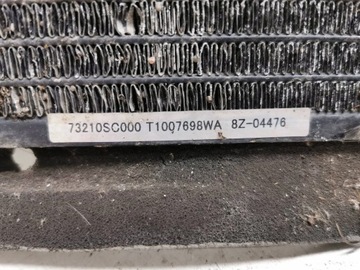 CHLADIČ KLIMATIZACE (SKRAPLACZ) SUBARU FORESTER IIISH 73210SC000 ALL/W/G