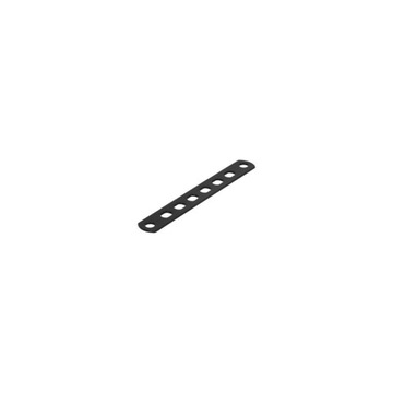 BLACHA BLASZKA MONTAŻOWA LISTWY 150x20x2 CZARNA D8