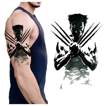 Tatuaż zmywalny tymczasowy X-MEN WOLVERINE