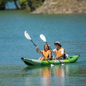 АКВА МАРИНА надувной КАЯК, пневматический БЕТТА, 2-местный + ВЕСЛА