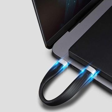 Короткий кабель USB Type-C длиной 13 см, кабель для быстрой зарядки