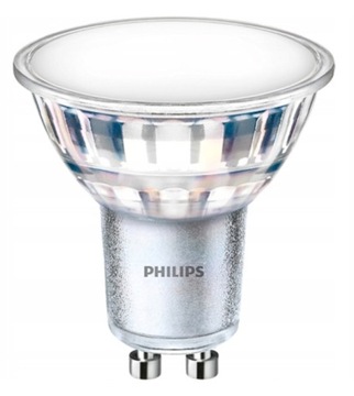 Żarówka LED GU10 Philips CorePro 4,9W=50W 550lm barwa zimna 6500K 120°