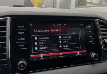 Skoda Karoq Crossover 1.6 TDI 115KM 2018 Skoda Karoq 1.6 TDI DSG GWARANCJA BEZWYPADKOWY kamera navi 1.6, zdjęcie 29