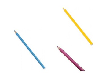 Kredka krawiecka 15cm miękka ołówek krawiecki 3szt