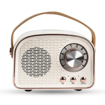 БЕСПРОВОДНОЙ ДИНАМИК BLUETOOTH ПОРТАТИВНЫЙ FM-РАДИО USB MP3 КУХОННЫЙ РЕТРО