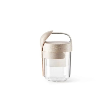 Lékué Jar To Go Organic 400 ml with Spoon