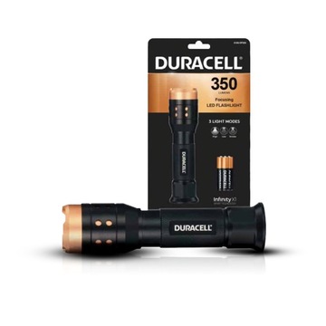 LAT. DURACELL ZOOM ALUMINIUM 350 LM