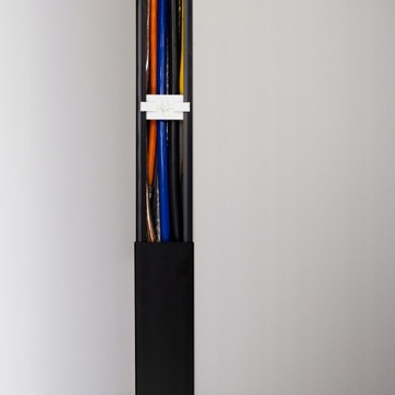 Лента LS кабель-канал лоток 60х40 черный ПВХ 2м