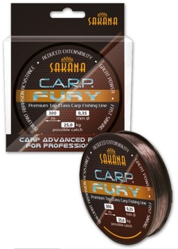 SAKANA ŻYŁKA C.A.R.P. FURY 0,32mm x 300m