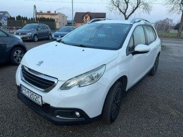 Peugeot 2008 I SUV 1.2 VTi 82KM 2013 Peugeot 2008 klima, zarejestrowany, gwarancja!