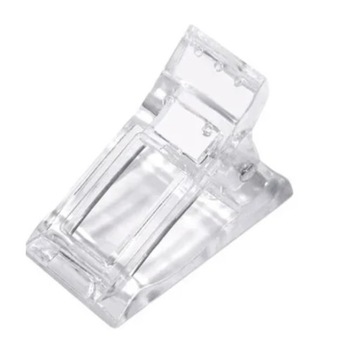 Plastikowa zaciskarka klips do form dual akryl żel