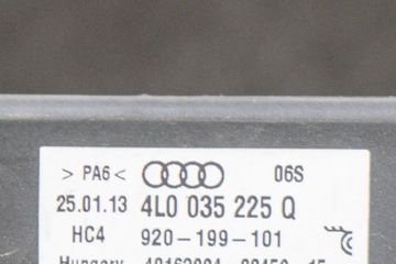 AUDI Q7 4L 3.0 TDI ZESILOVAČ ANTÉNNÍ 4L0035225Q 920-199-101 180KW 2013