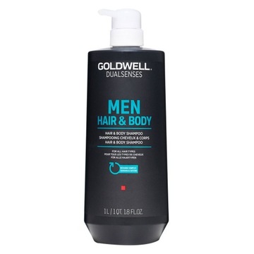 Goldwell FOR MEN szampon Hair&Body 1000ml