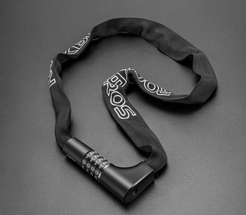 ВЕЛОСИПЕДНЫЙ ЗАМОК ROCKBROS С КОДОМ И КЛЮЧОМ БЕЗОПАСНОСТИ ВЕЛОСИПЕДА