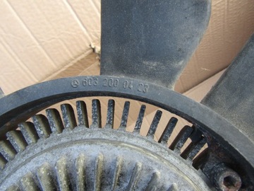 2 MERCEDES W124 W210 W202 DIESEL VISCO + VENTILÁTOR VĚTRÁK CHLADIČŮ VODY