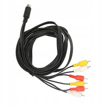 Мини-DIN-6 RCA 9-контактный кабель Clear Signal