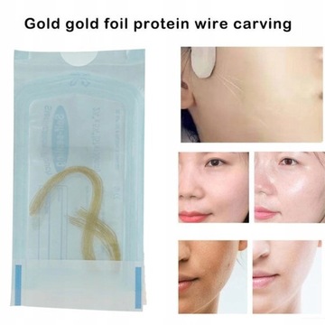 БЕЛКО-КОЛАГЕНОВЫЕ ЛИФТИНГОВЫЕ НИТИ 12 ШТ.