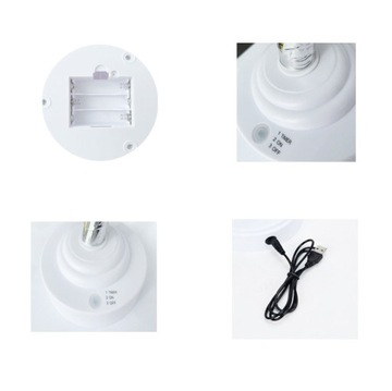 СВЕТОДИОДНАЯ ЛАМПА БОНСАЙ ТЕПЛЫЙ БЕЛЫЙ ГИПСАТНЫЕ ЛАМПЫ РОЖДЕСТВЕНСКИЕ УКРАШЕНИЯ