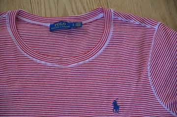 Ralph Lauren t-shirt w prążki r. L