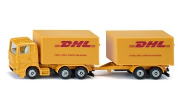 Siku 1694 Ciężarówka z przyczepą DHL