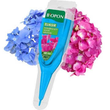 Nawóz Eliksir do Roślin Pogłębiający Kolor Kwiatów 40ml Odżywka Biopon