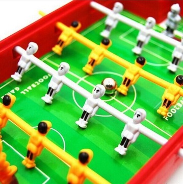 МИНИ-ФУТБОЛЬНАЯ ИГРА МАЛЕНЬКИЙ ФУТБОЛЬНЫЙ СТОЛ 2 ЦВЕТА ФУТБОЛ