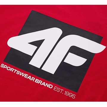 МУЖСКАЯ ФУТБОЛКА 4F ФУТБОЛКА МАЙКА СПОРТИВНАЯ БЛУЗКА НА КАЖДЫЙ ДЕНЬ