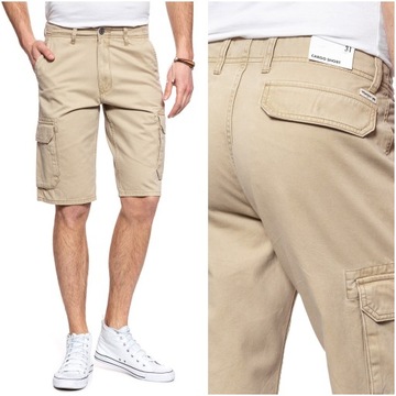 Męskie szorty jeansowe Wrangler CARGO SHORTS W30