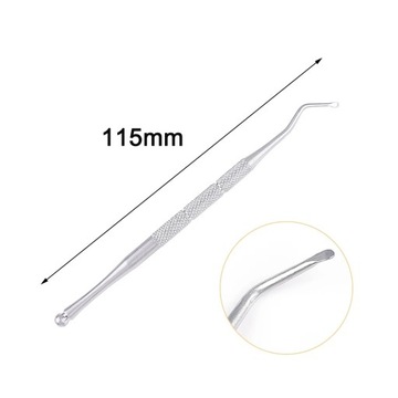 Набор для вросших ногтей, подологический зонд двусторонний, 3 шт.