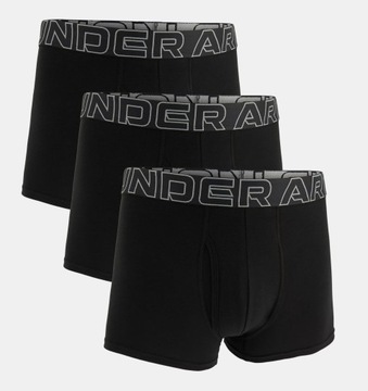 UNDER ARMOUR BOKSERKI PERFORMANCE COTTON 3IN 3 PACK BLACK L