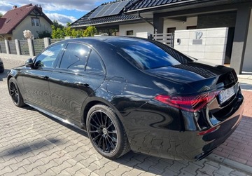 Mercedes Klasa S W223/V223 Sedan Plug-In 3.0 580e 510KM 2023 Mercedes-Benz Klasa S 4Matic, AirMatic, lampy digital, panorama, 3D ekran, zdjęcie 4